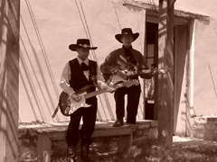 Jacob and Joshua With Guitars